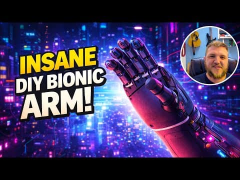 I Built a Bionic Prosthetic Arm Prototype with sEMG Control
