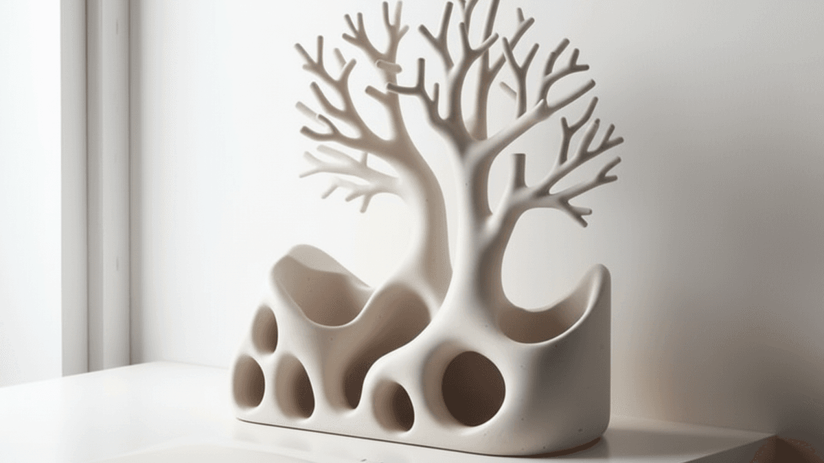 3D Printable Desk Pen Holder