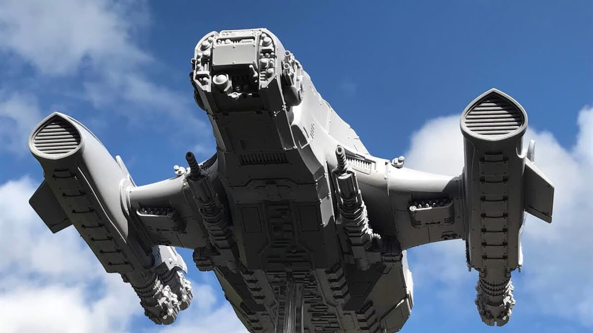 Orion Assault Dropship – Adeptus Custodes Heavy Transport Proxy