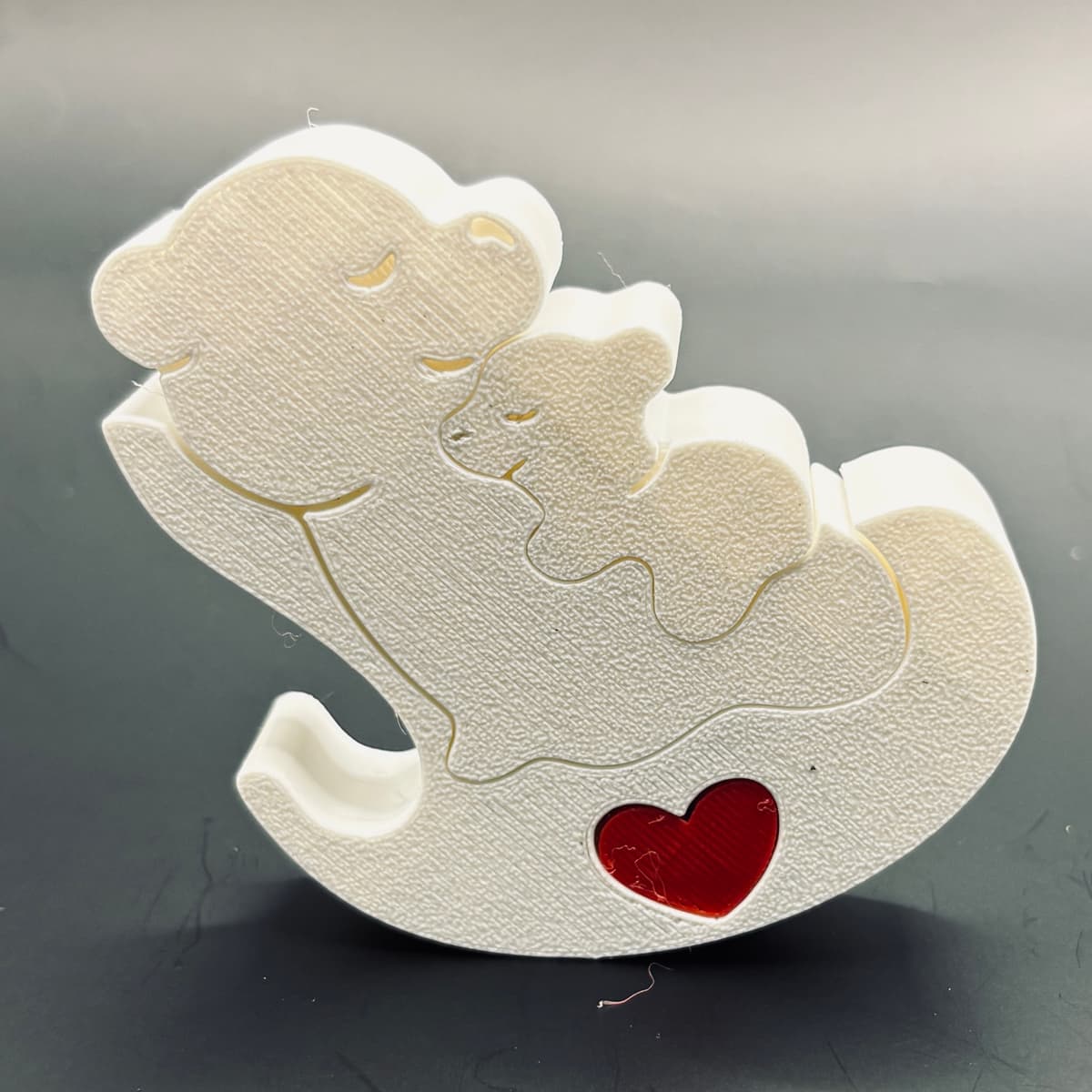 Mother & Baby Rocking Chair Décor Puzzle – Freestanding Display