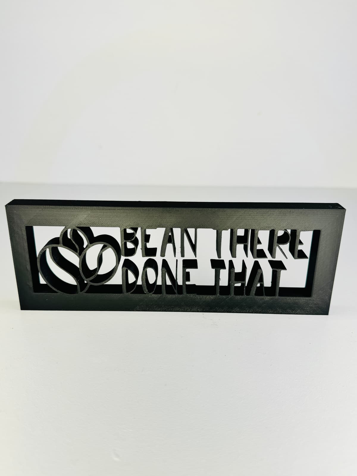 ☕ Bean There, Done That – Coffee Shelf Decor