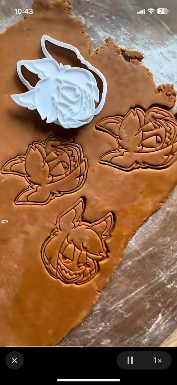 Alastor Cookie Cutter (hazbin hotel)