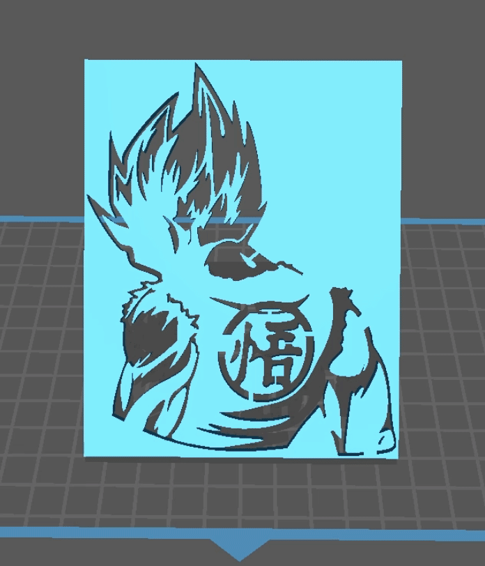 San Goku - Dragon Ball Wall Art