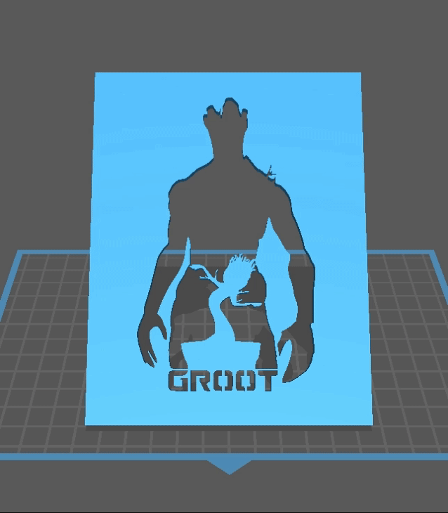 Groot - Guardian of the galaxy Wall Art