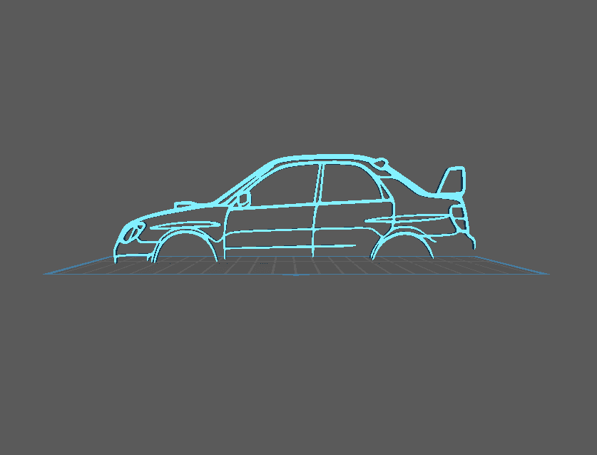 Subaru - Impreza Wall Art