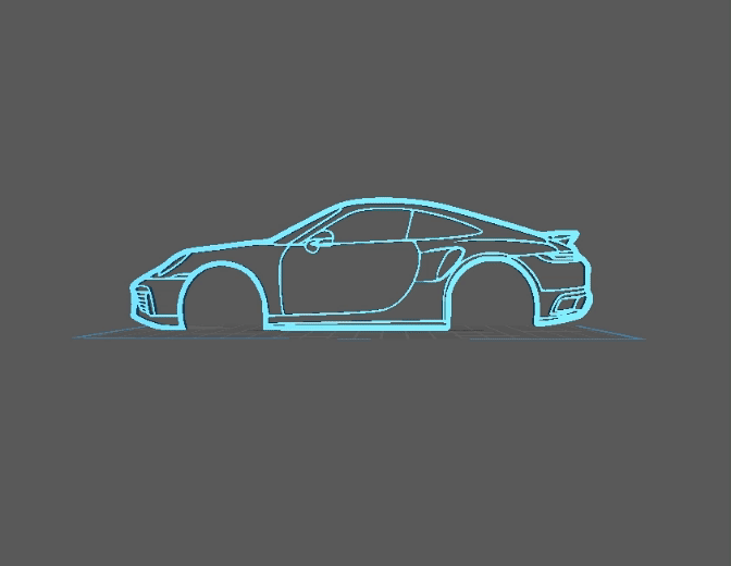 Porsche - Carrera 911 Wall Art