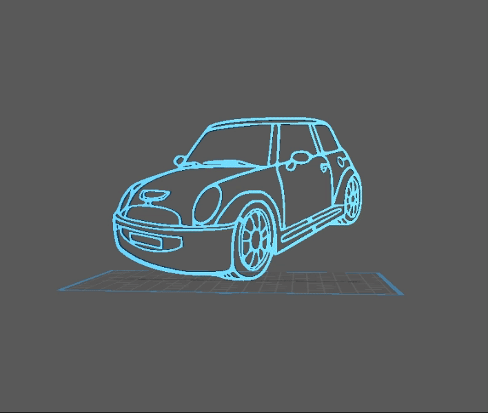 Mini Cooper - Wall Art