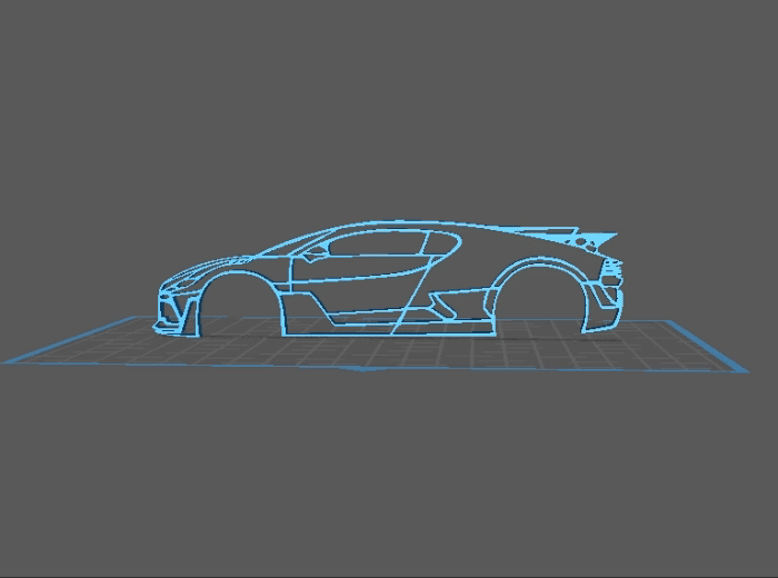Bugatti - Divo Wall Art