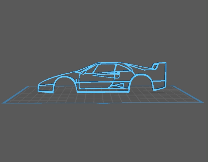 Ferrari - F40 Wall Art