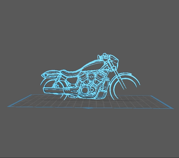 Harley Davidson - Nightster Wall Art