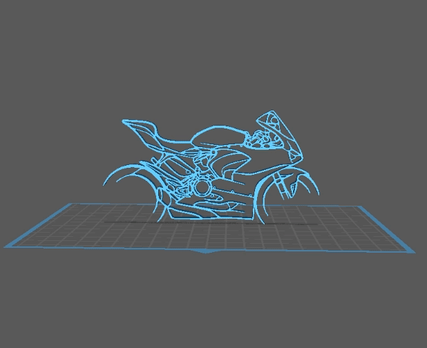 Ducati - Panigale V2 Wall Art