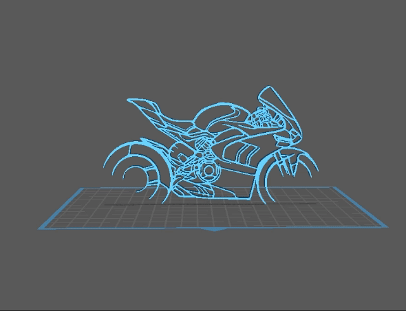 Ducati - Panigale V4R Wall Art