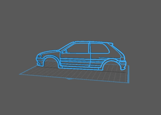 Peugeot - 106 Wall Art
