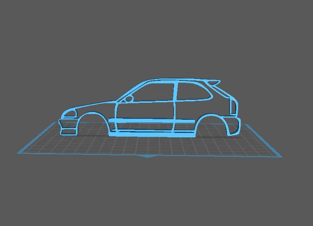 Honda - Civic EK Wall Art