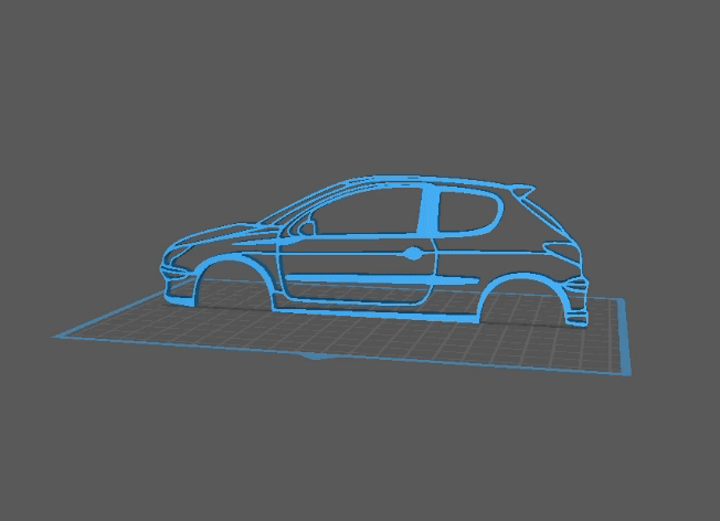 Peugeot - 206 Wall Art