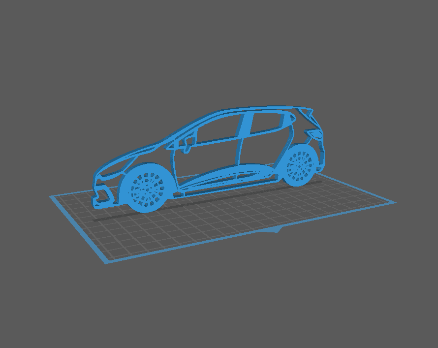 Renault - Clio 4 RS Wall Art