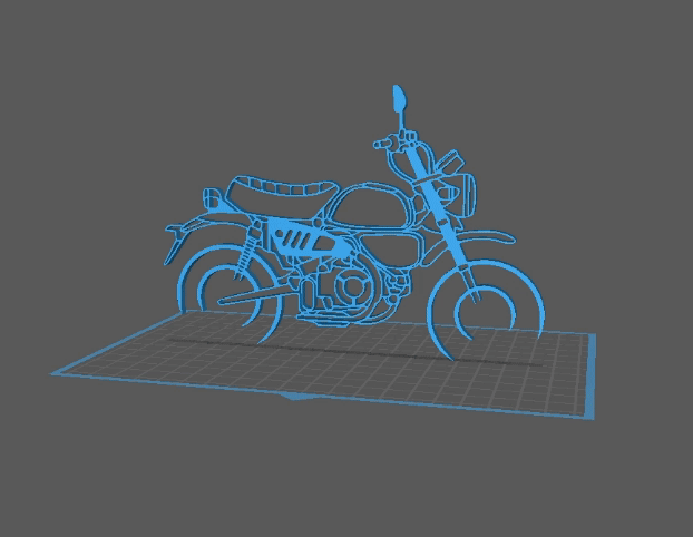 Honda - Monkey 125 Wall Art