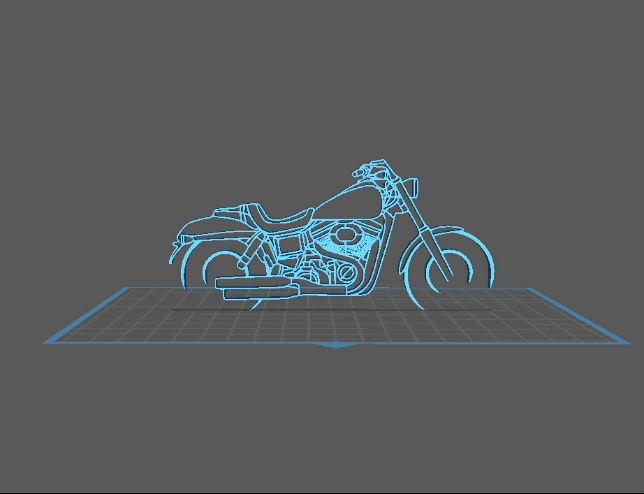 Harley Davidson - Fat Bob Wall Art