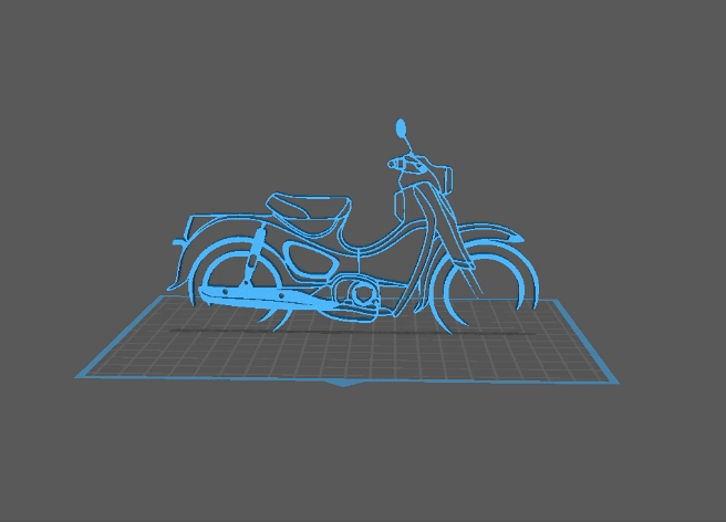 Honda - CUB 125 Wall Art