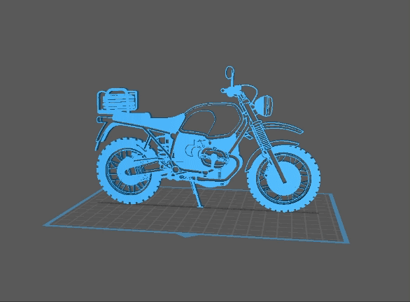 BMW - R80S Wall Art