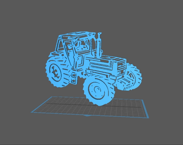 Tractor - Fiat Wall Art