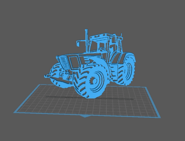 Tractor - Fendt Favorit 824 Wall Art