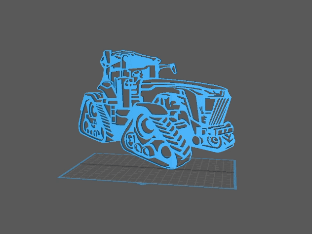 Tractor - John Deer JDR8X Wall Art