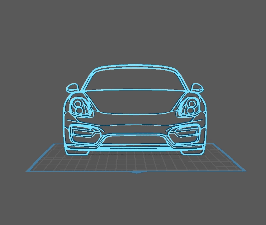 Porsche - Boxter 981 Wall Art