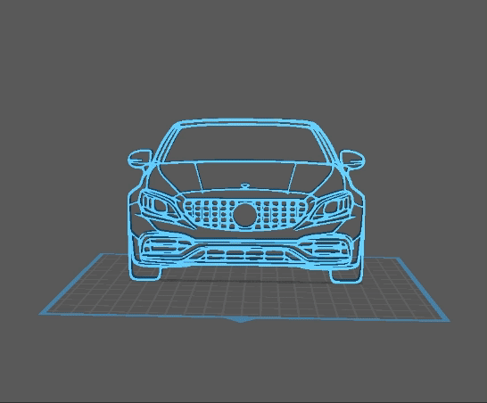 Mercedes - C63 AMG Wall Art