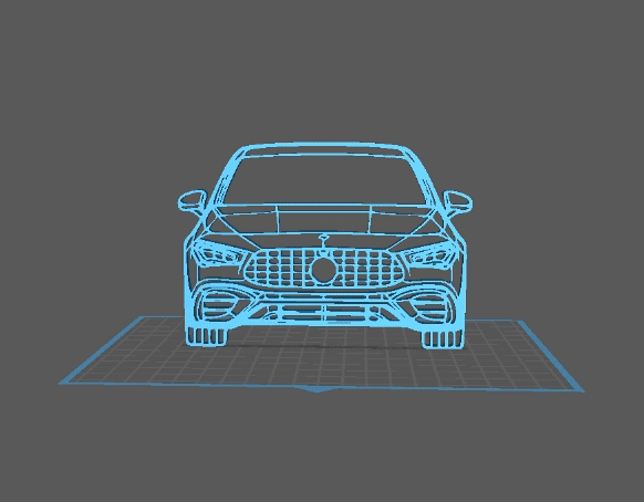 Mercedes - CLA 2023 Wall Art