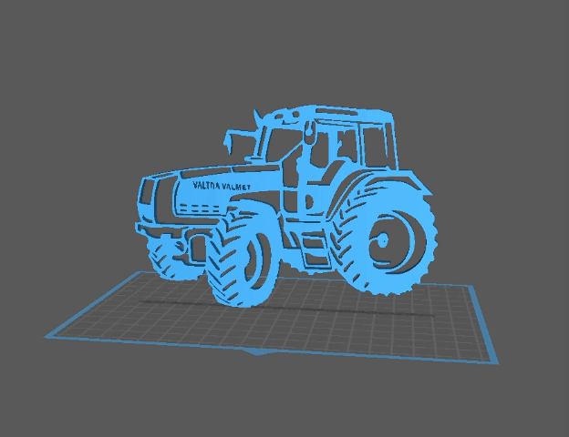 Tractor - Valtra Valmet Wall Art