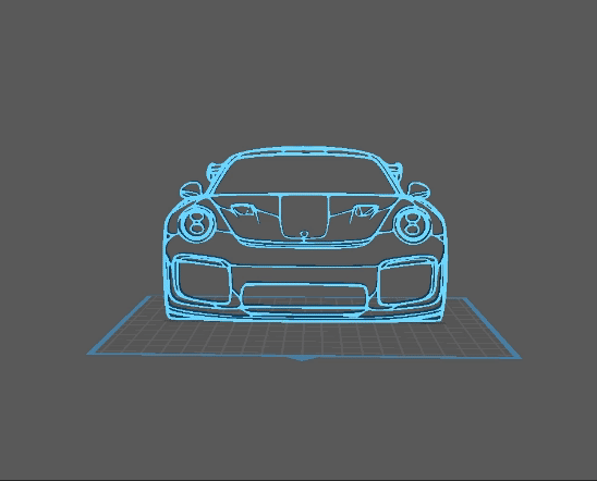 Porsche - 911 GT2 RS Wall Art
