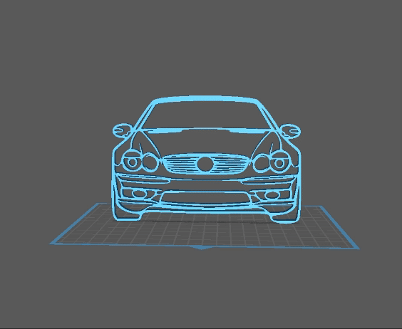 Mercedes - SL 55 Wall Art