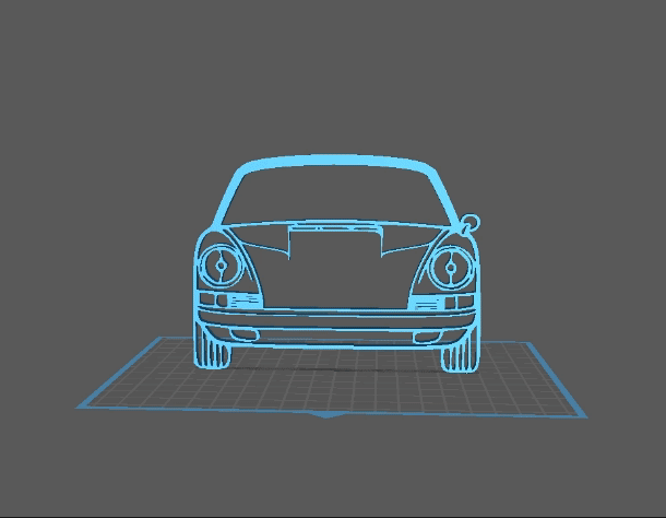 Posche - 911 1965 Wall Art