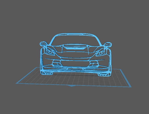 Chevrolet - Corvette C7 Wall Art