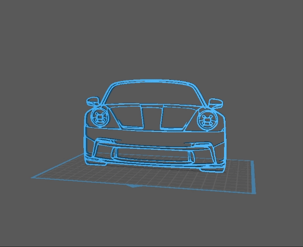 Porsche - 911 GT3 modele 992 Wall Art