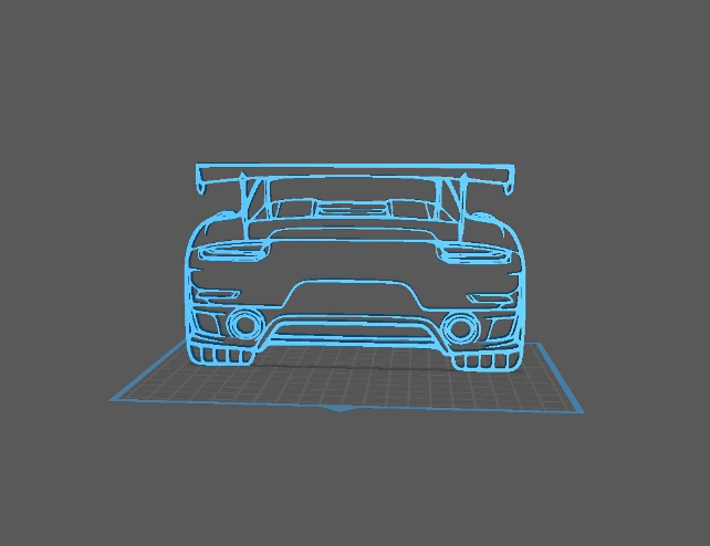 Porsche - 911 GT2 RS Wall Art