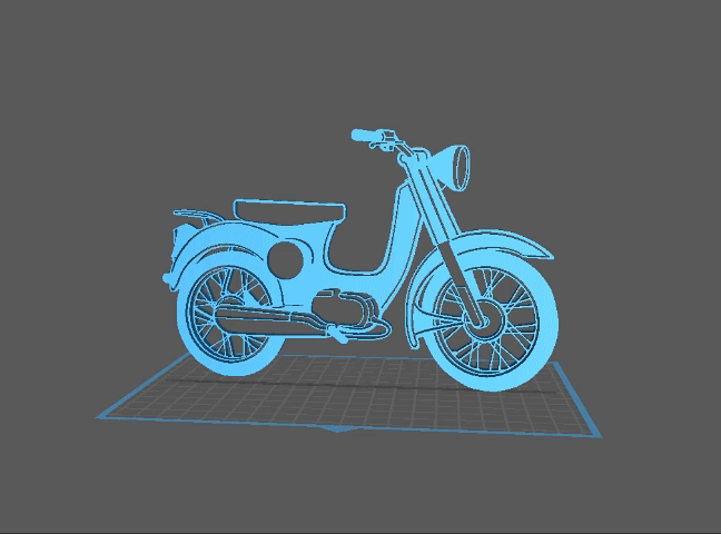 Honda - SuperCub Wall Art