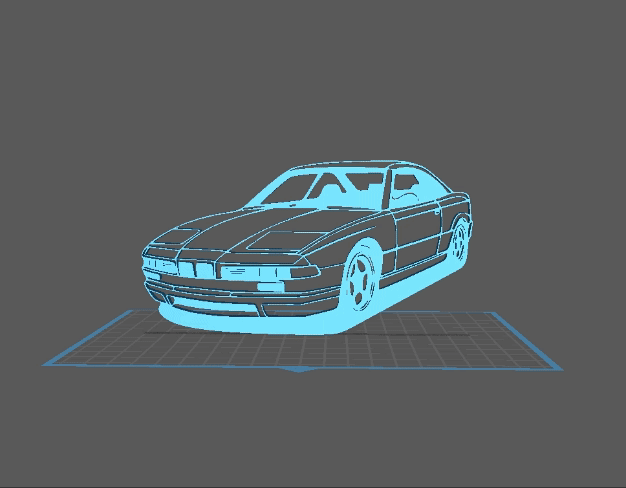 BMW - Serie 8 E31 Wall Art