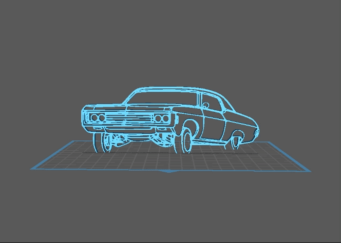 Chevrolet - Impala 1969 Wall Art