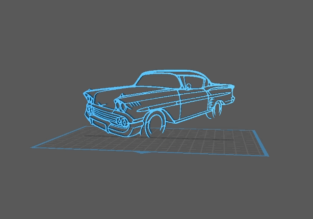 Chevrolet - Impala 1958 Wall Art