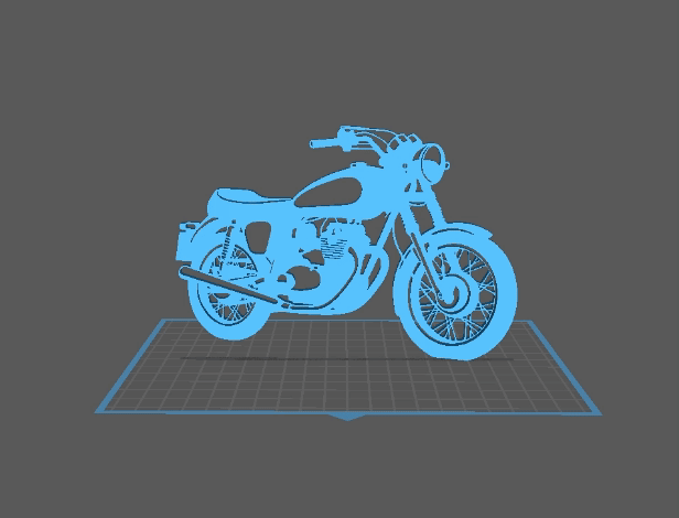 Yamaha - SR 400 Wall Art