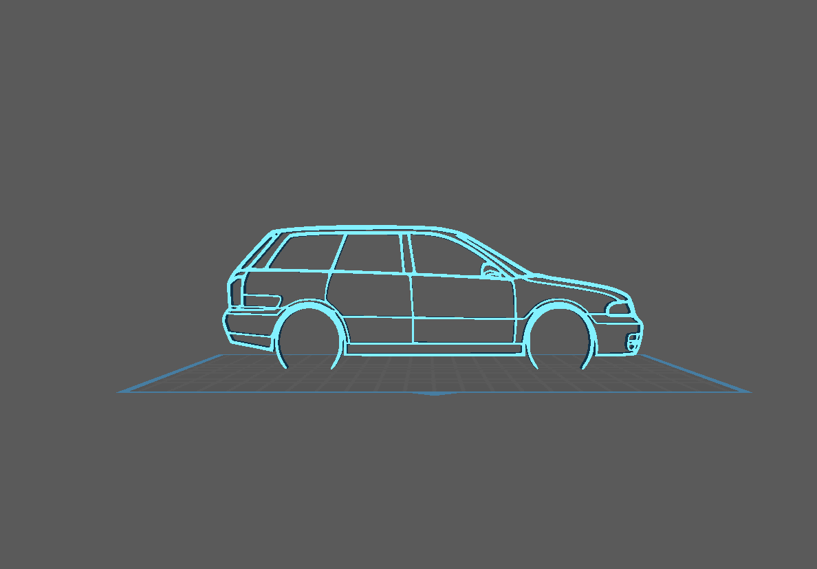 Audi - S4 B5 Wall Art