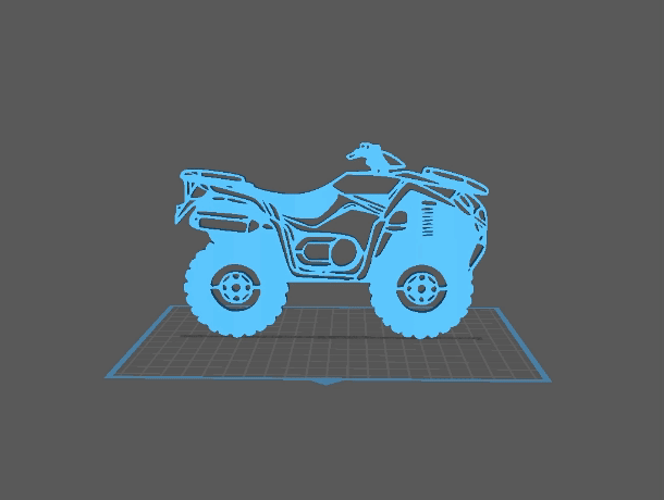 Yamaha - Grizzly Wall Art