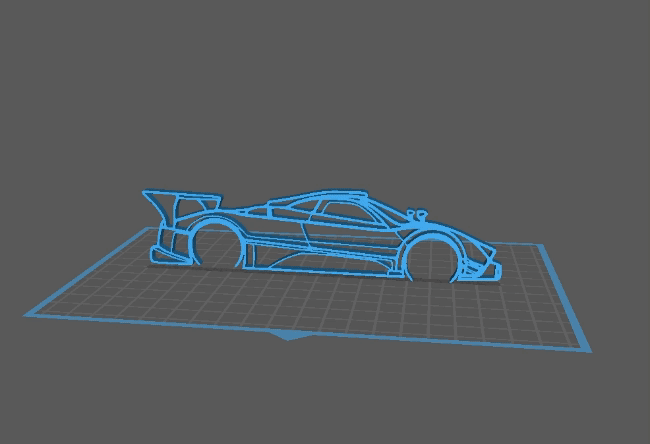 Pagani - Zonda Revolution Wall Art