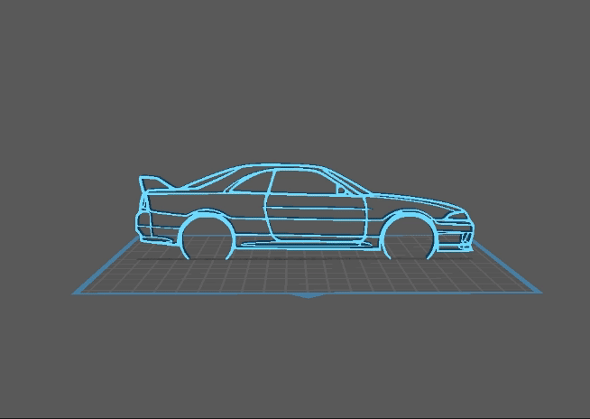 Nissan - R33 GTR Wall Art