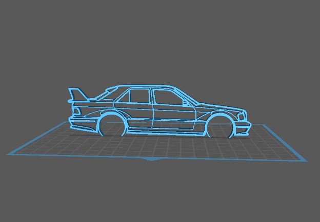 Mercedes - Evo 190 Wall Art