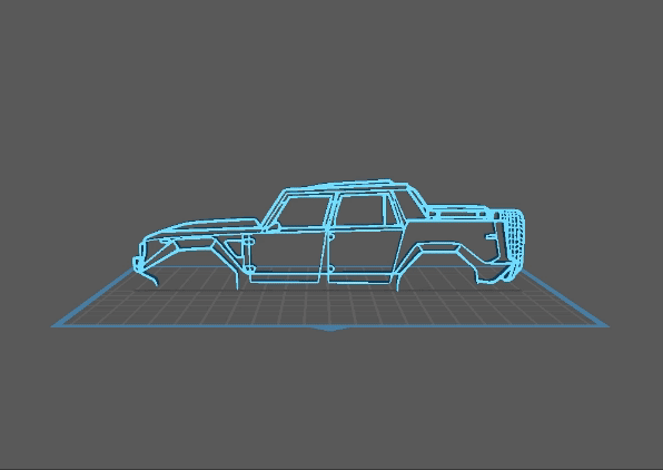 Lamborghini - LM002 Wallart