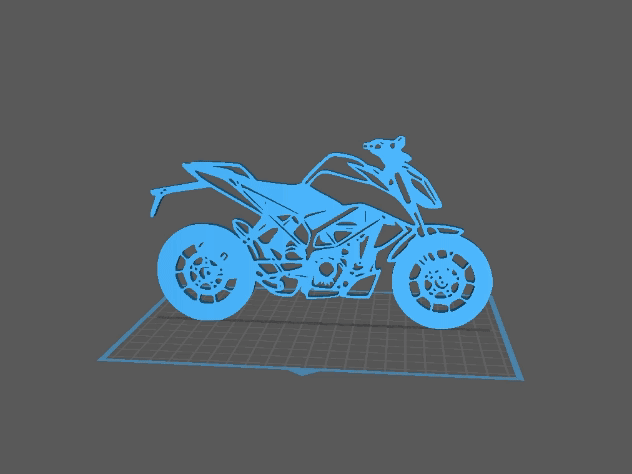 KTM - Duke 125 Wall Art