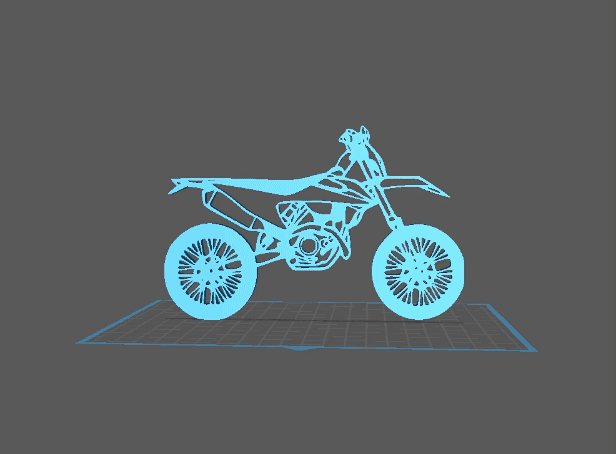 KTM - EXCF Wall Art
